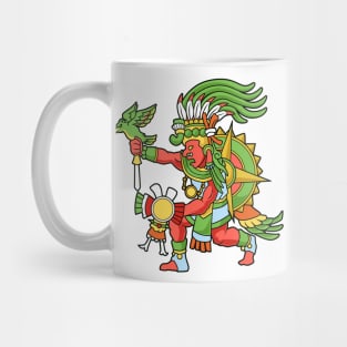 Aztec God of the Sun - Tonatiuh Mug